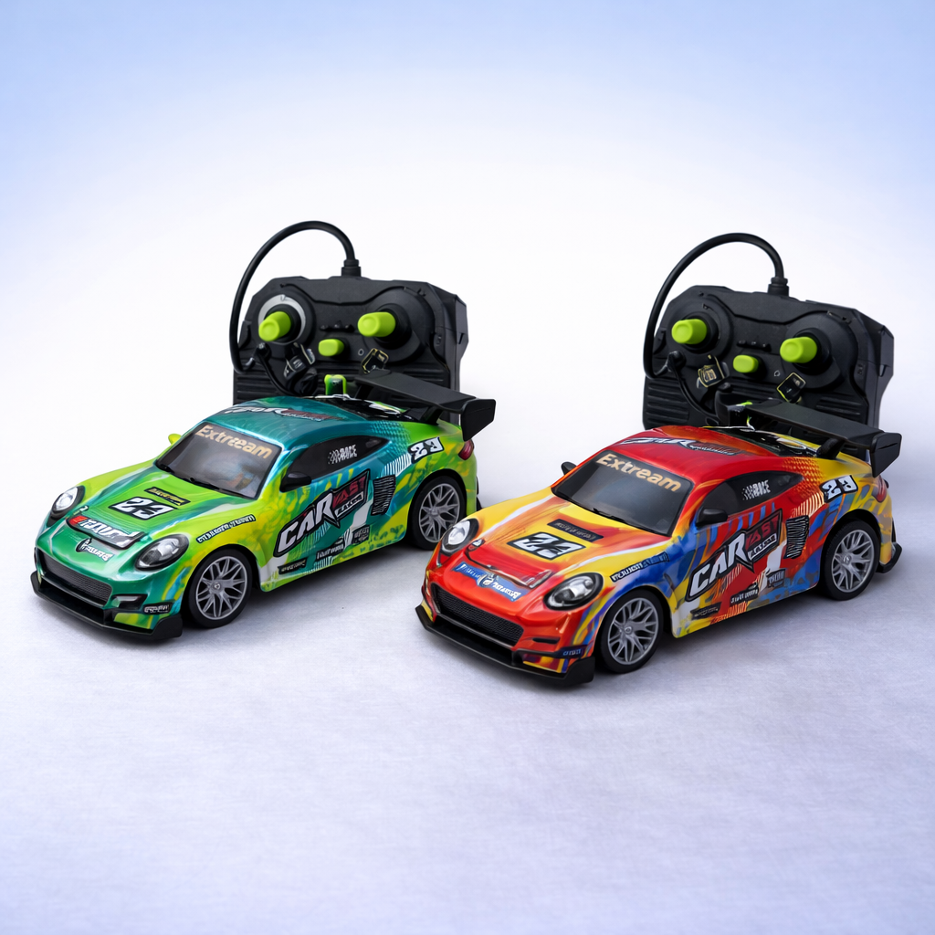 1:24 Scale RC Racing Car – Multicolor High-Speed Remote Control Sports Car with Controller | Racing Edition