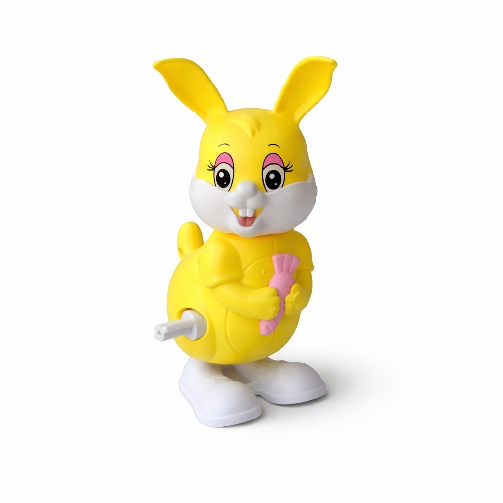 Cute Bunny Toy for Kids – Cartoon Rabbit Figure with Key Operation | Safe & Fun Play Toy for Toddlers (3+ Years)